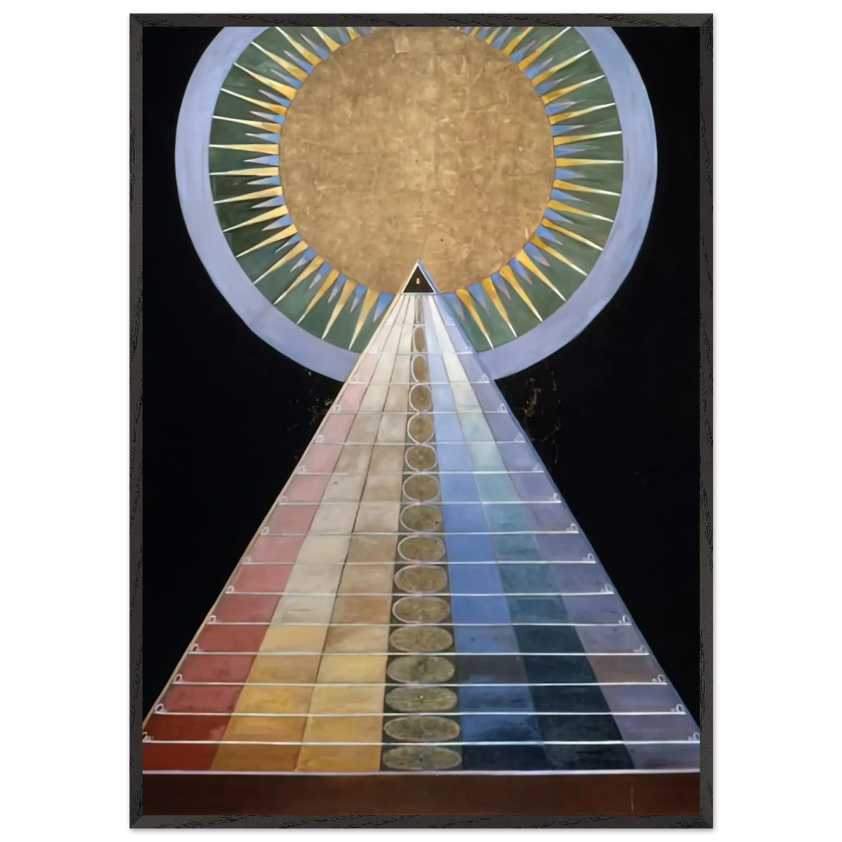 Hilma af Klint - ALTAR PAINTING 1915 Wall art - 30x40 cm / 12x16 Inches - Fine Art Poster - -