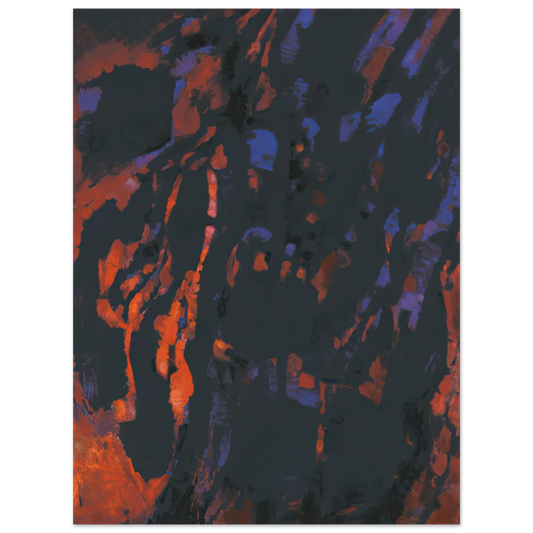 Alfred Manessier - Tumulte - 1961  75x100 cm / 30x40inches Fine Art Poster