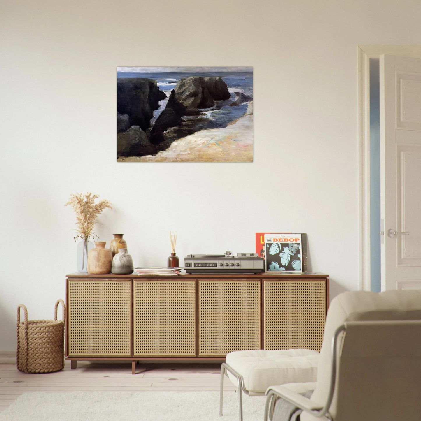 BELLE ILE 1896 0 - Henri Matisse Brushed Aluminum Print - 70x100 cm / 28x40 inches | Henri Matisse Aluminum Print | Henri Matisse Prints