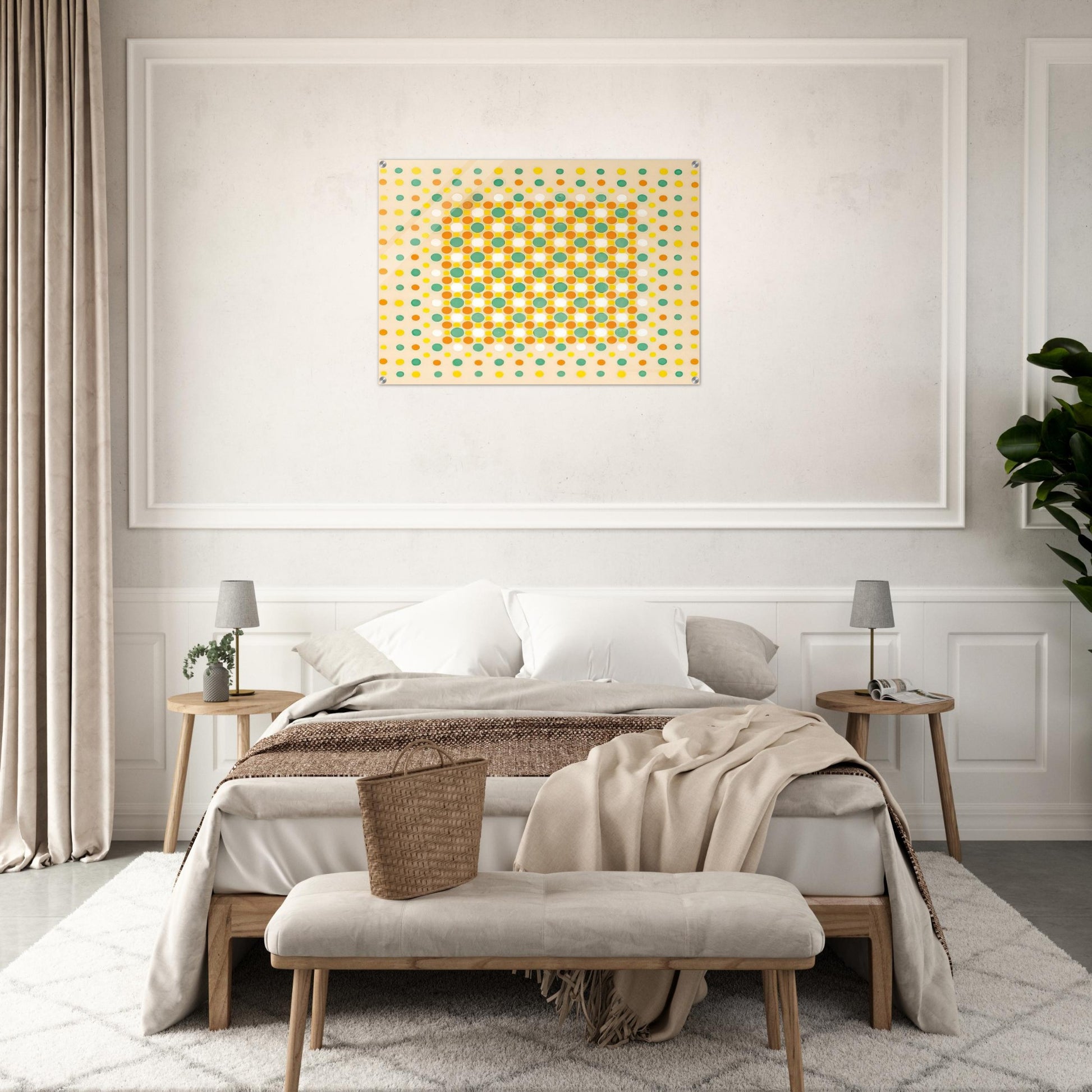 Quilt - 1963 - Thomas Downing Acrylic Print - 70x100 cm / 28x40″ inches