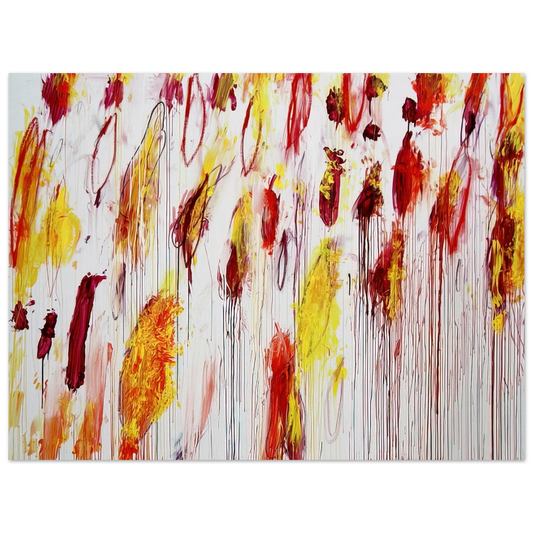 Cy Twombly - Lepanto, Part IV  75x100 cm / 30x40inches Fine Art Poster