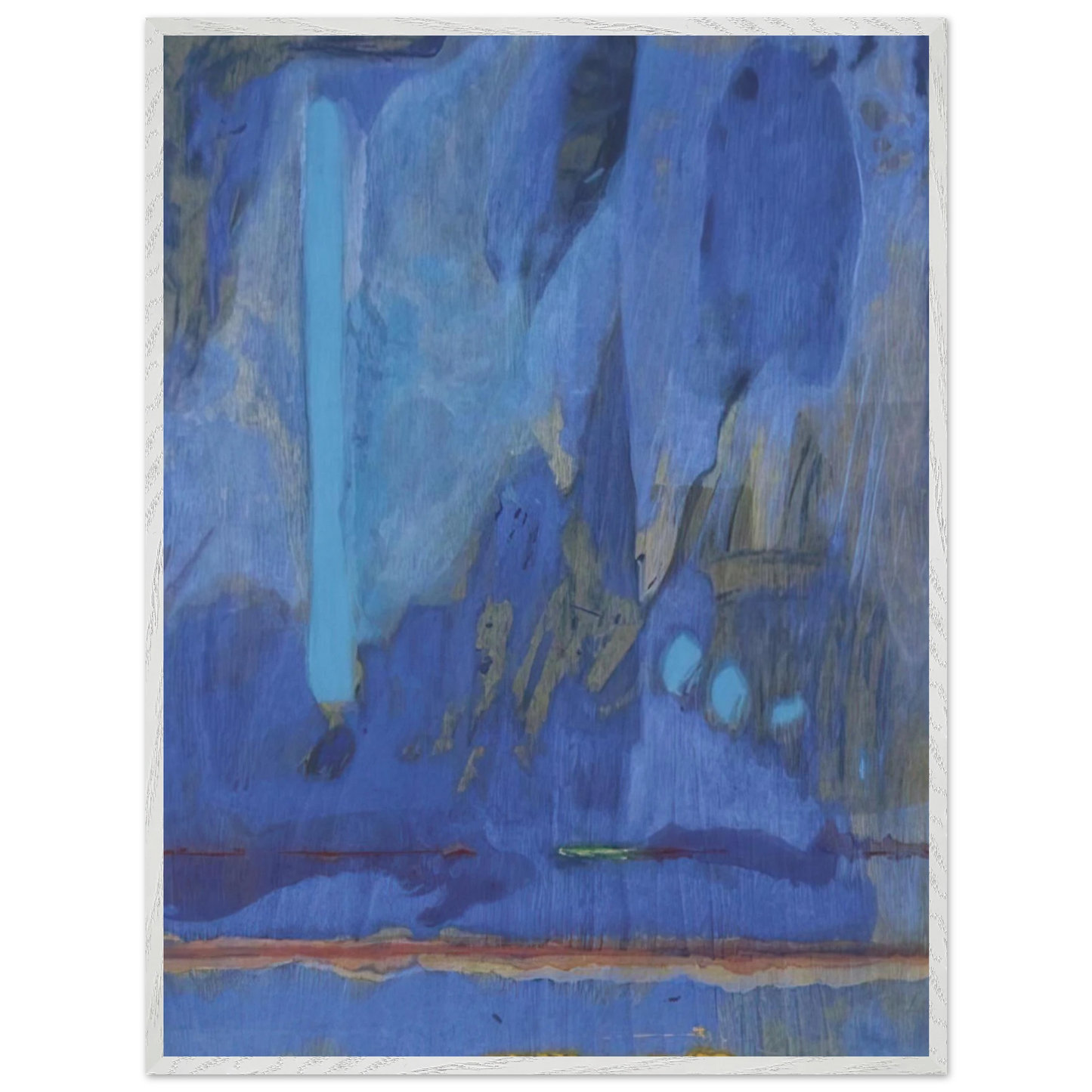 Helen Frankenthaler - Tales of Genji III - 1998 Wall art - 50x70 cm / 20x28 inches - Fine Art Poster-canvas - -