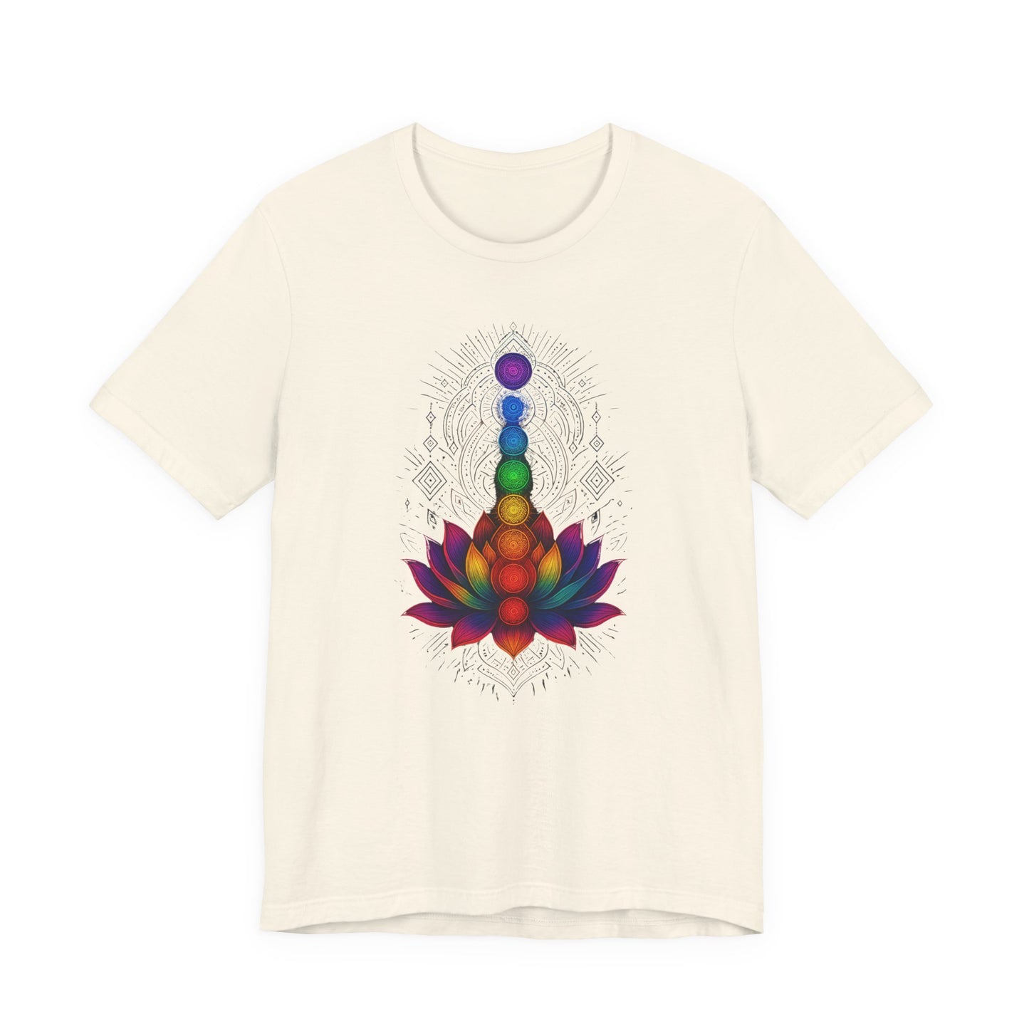Chakra-Lotusblume, spiritueller Yoga-Liebhaber