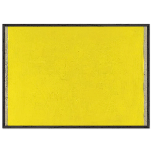 Untitled - 1963 N11 - Mario Schifano 70x100 cm / 28x40 inches Framed Art Print – Black Wooden Frame