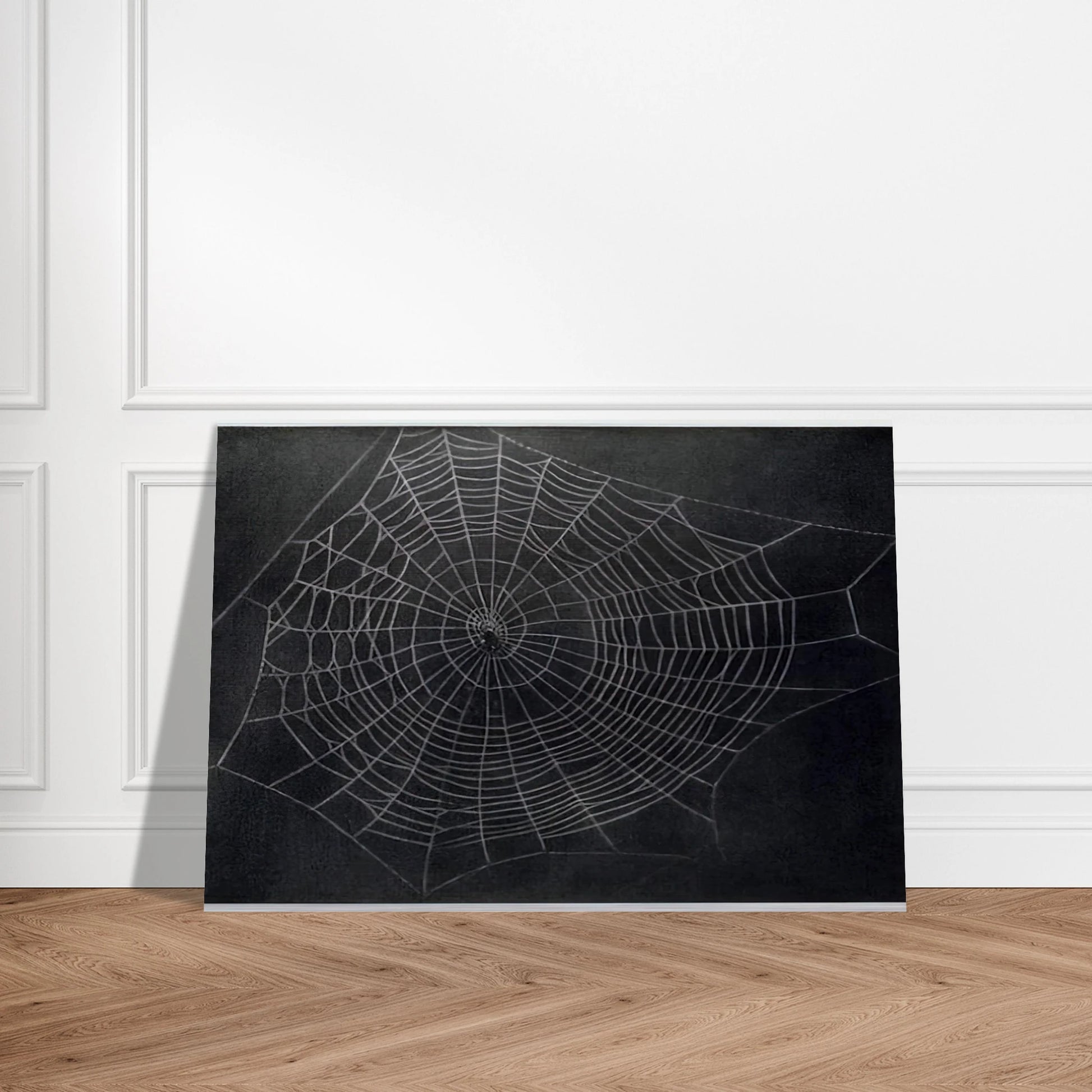 UNTITLED SPIDER WEB 2000 - Vija Celmins Brushed Aluminum Print - 70x100 cm / 28x40 inches | Vija Celmins Aluminum Print | Vija Celmins Prints