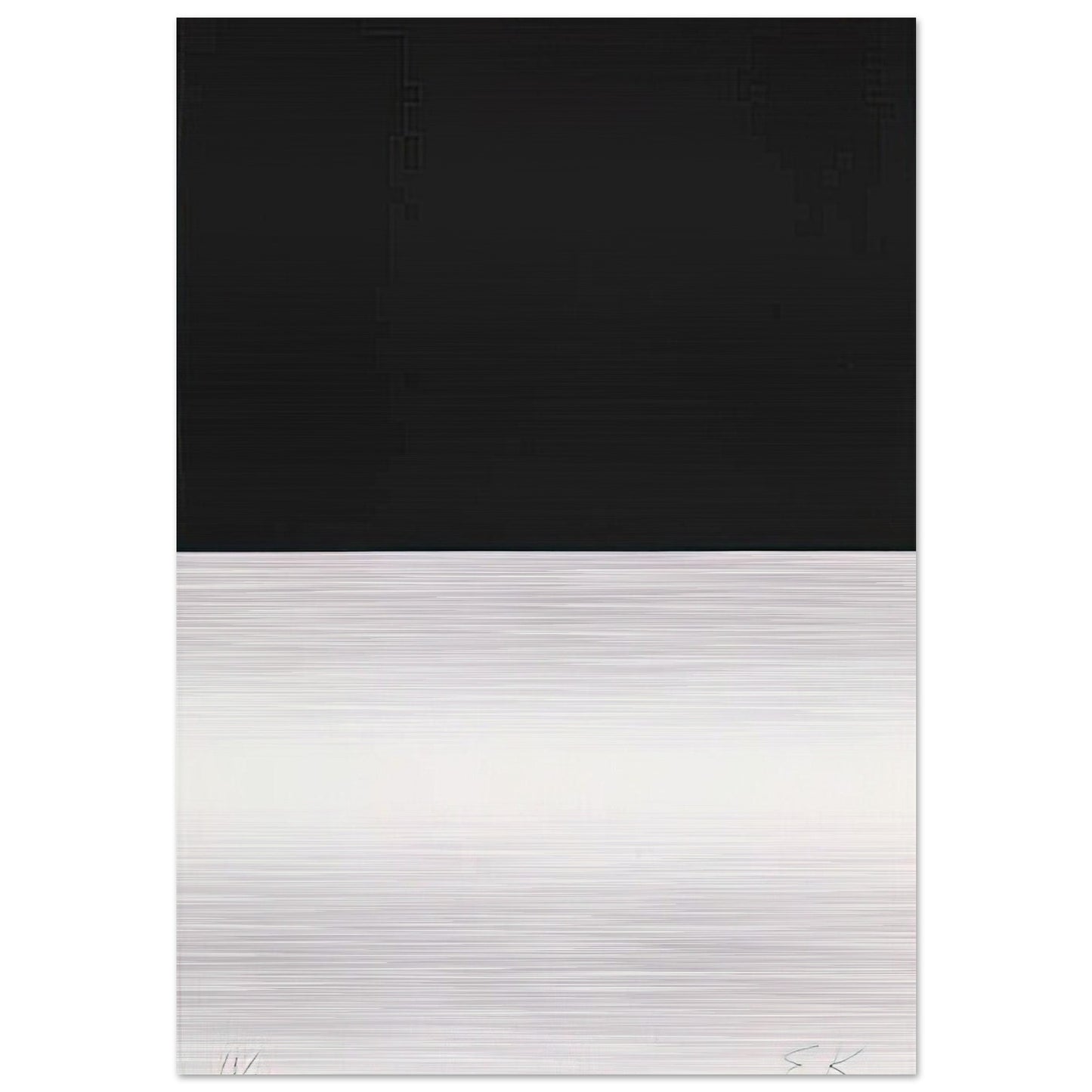 Untitled - Ellsworth Kelly Brushed Aluminum Print - 70x100 cm / 28x40 inches | Ellsworth Kelly Aluminum Print | Ellsworth Kelly Prints