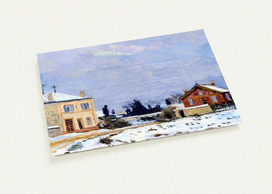 Neige - 1876 By Armand Guillaumin Pack of 10 Post Cards | Armand Guillaumin Post Cards | A6 (10.5 x 14.8 cm) - 4.1 x 5.8 inches