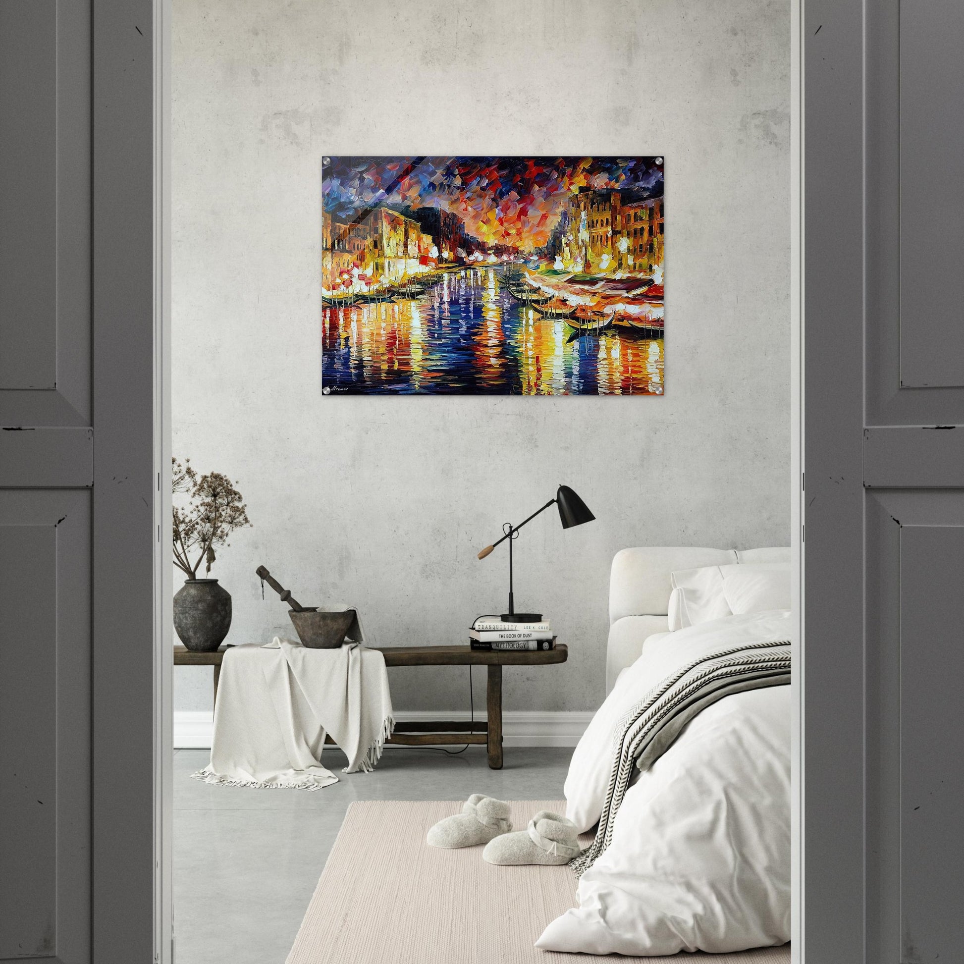 Leonid Afremov - Leonid Afremov Acrylic Print - 70x100 cm / 28x40″ inches