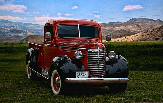 1940 Chevrolet Pickup Truck Art Print | RedKalion