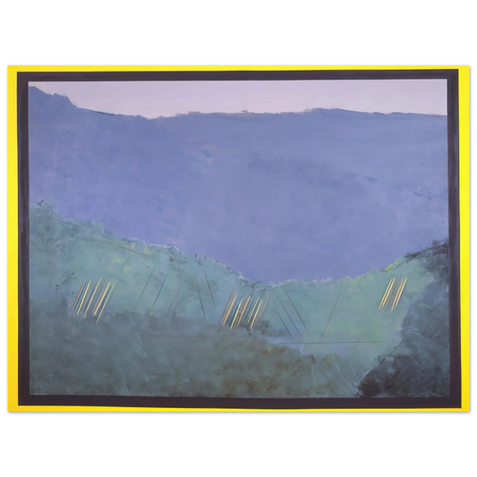 Ronnie Landfield - Cheat River - 1968  75x100 cm / 30x40inches Fine Art Poster