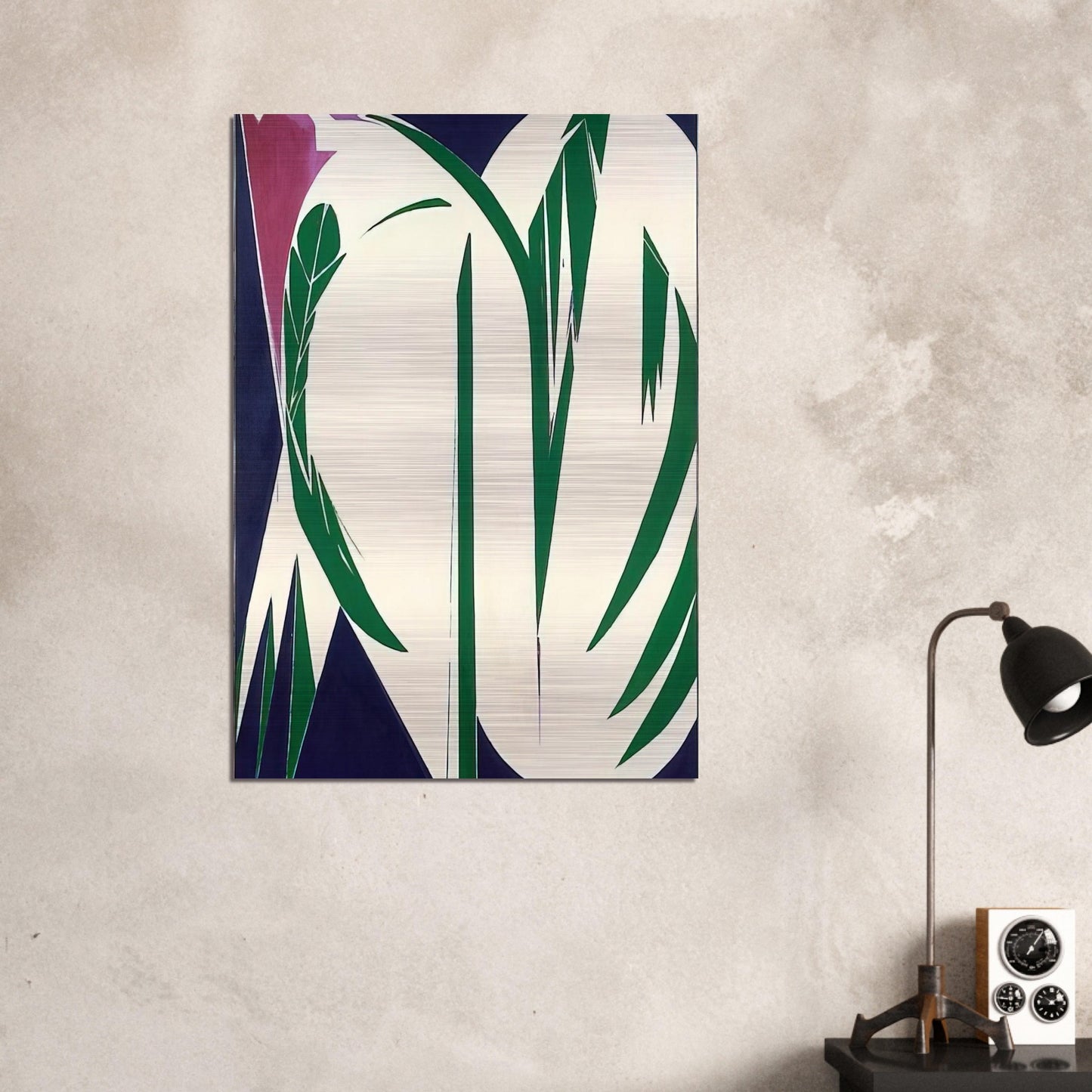 Rising Green - Lee Krasner Brushed Aluminum Print - 70x100 cm / 28x40 inches | Lee Krasner Aluminum Print | Lee Krasner Prints