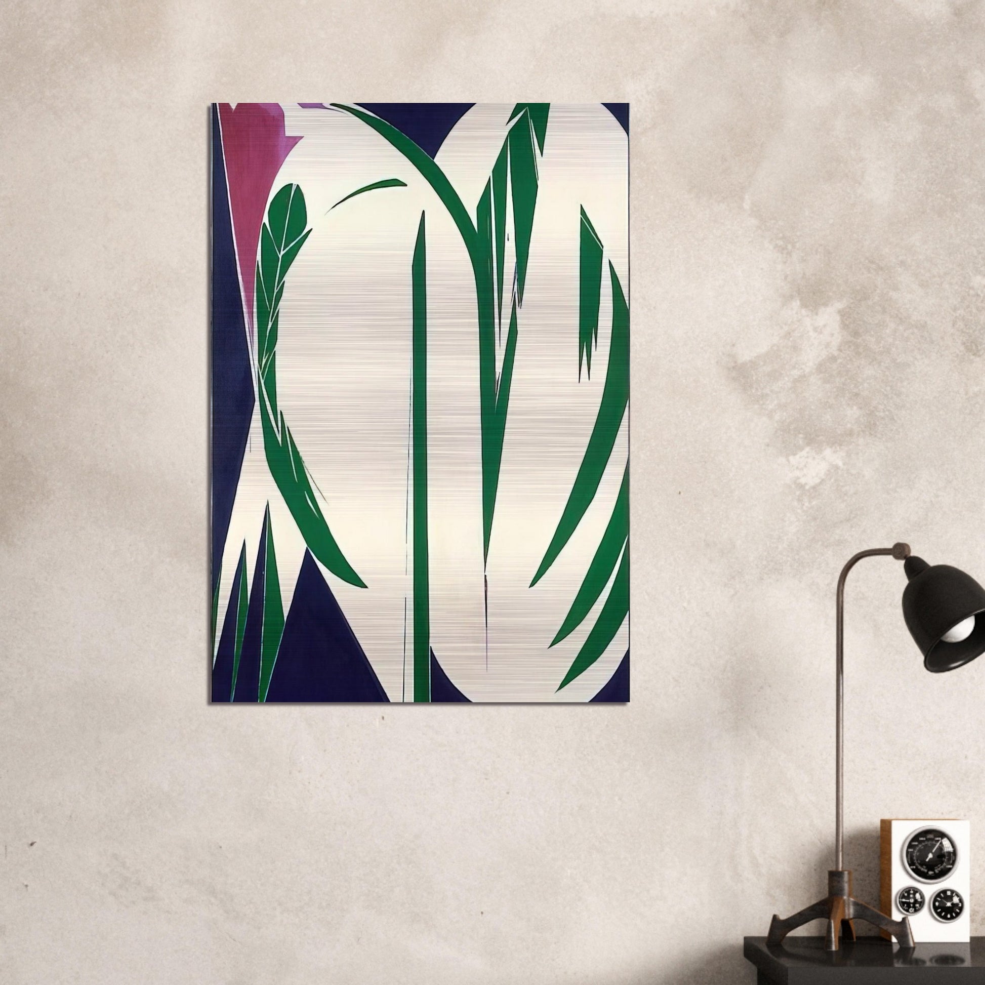 Rising Green - Lee Krasner Brushed Aluminum Print - 70x100 cm / 28x40 inches | Lee Krasner Aluminum Print | Lee Krasner Prints