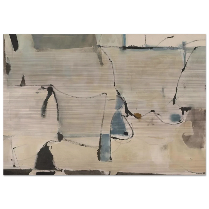 Miller 22 - Richard Diebenkorn Brushed Aluminum Print - 70x100 cm / 28x40 inches | Richard Diebenkorn Aluminum Print | Richard Diebenkorn Prints