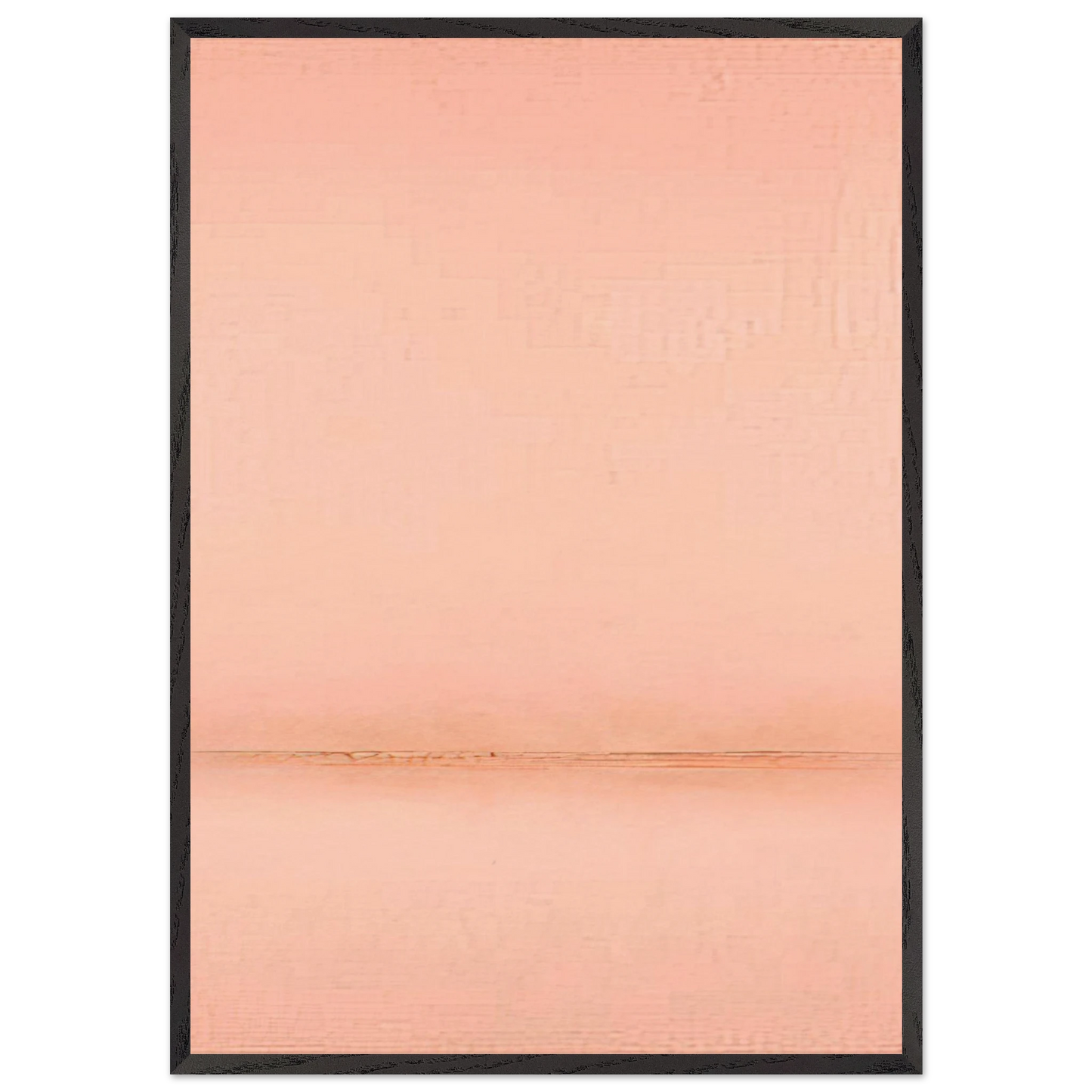 Untitled - 1967 N8 - Theodoros Stamos 70x100 cm / 28x40 inches Framed Art Print – Black Wooden Frame