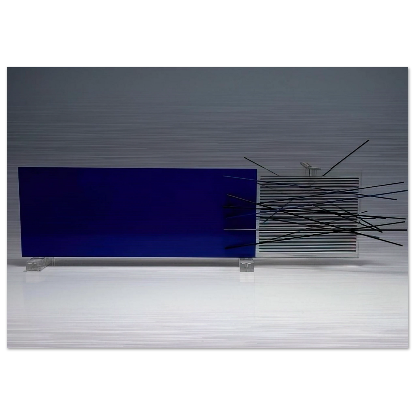 KINETIC OBJECT - Jesus Rafael Soto Brushed Aluminum Print - 70x100 cm / 28x40 inches | Jesus Rafael Soto Aluminum Print | Jesus Rafael Soto Prints