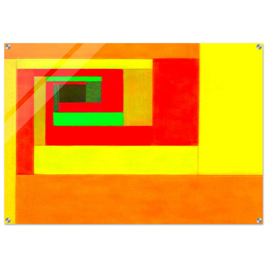 Etudes Bauhaus C - 1929 - Victor Vasarely Acrylic Print - 70x100 cm / 28x40″ inches