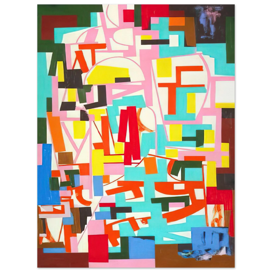 Ad Reinhardt - Untitled - 1940  75x100 cm / 30x40inches Fine Art Poster