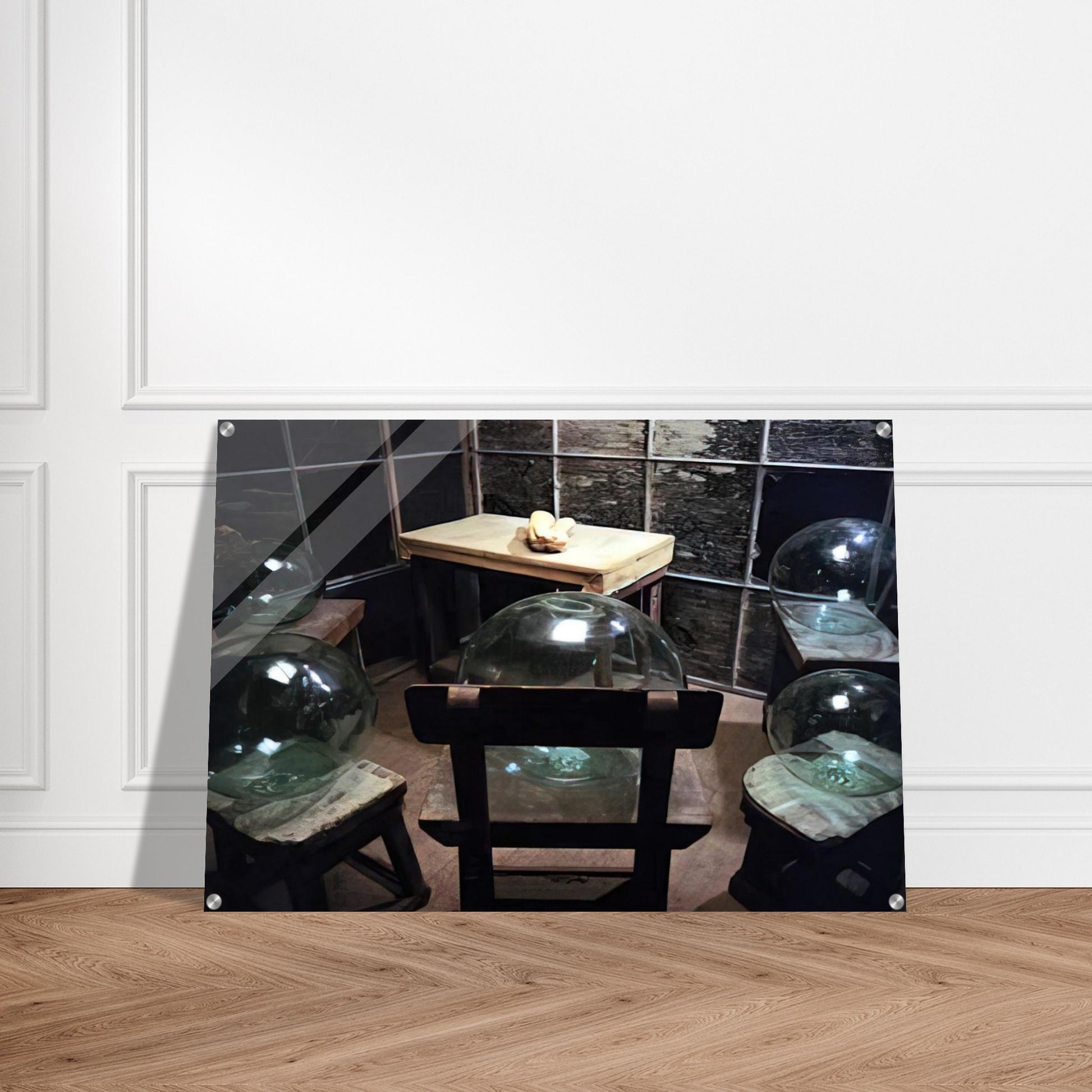 CELL GLASS SPHERES AND HANDS 1993 - Louise Bourgeois Acrylic Print - 70x100 cm / 28x40″ inches | Louise Bourgeois Wall Art | Louise Bourgeois Prints
