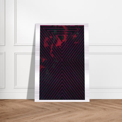 1418 1986 - Luis Feito Brushed Aluminum Print - 70x100 cm / 28x40 inches | Luis Feito Aluminum Print | Luis Feito Prints