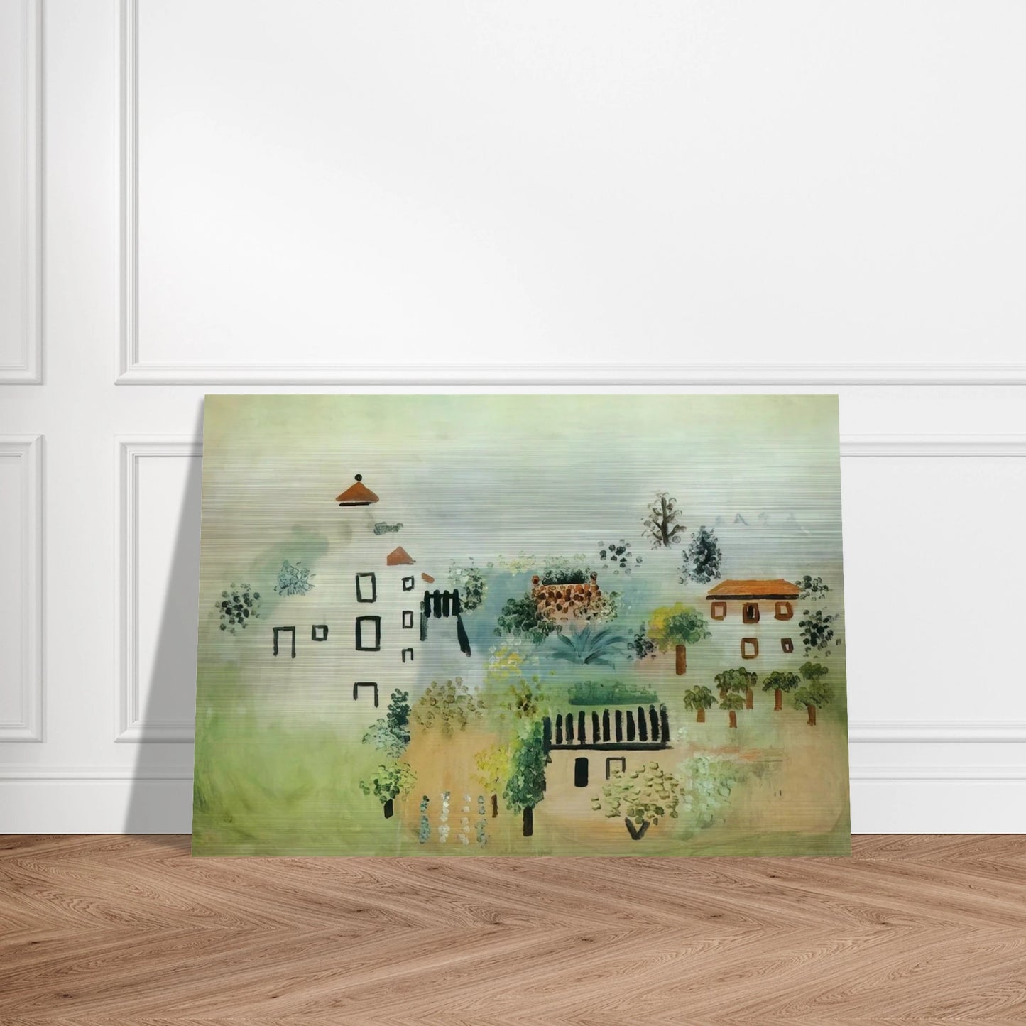 Landscape - Pablo Picasso Brushed Aluminum Print - 70x100 cm / 28x40 inches | Pablo Picasso Aluminum Print | Pablo Picasso Prints