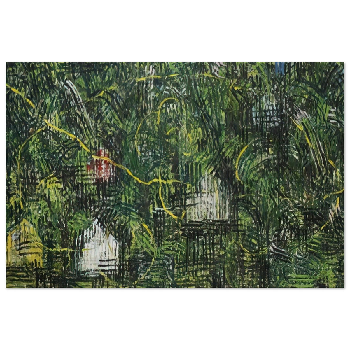 Bee - 1999 - Jennifer Bartlett Art Prints - 100x150 cm / 40x60″ inches | Jennifer Bartlett Poster | Jennifer Bartlett Prints