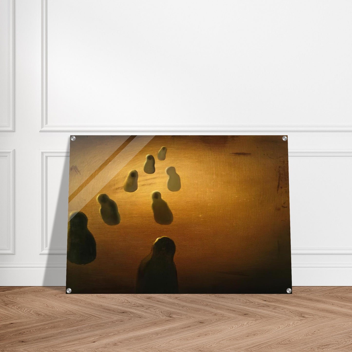 STUDY FOR DEOXYRIBONUCLEIC ACID ARABS - Salvador Dali Acrylic Print - 70x100 cm / 28x40″ inches