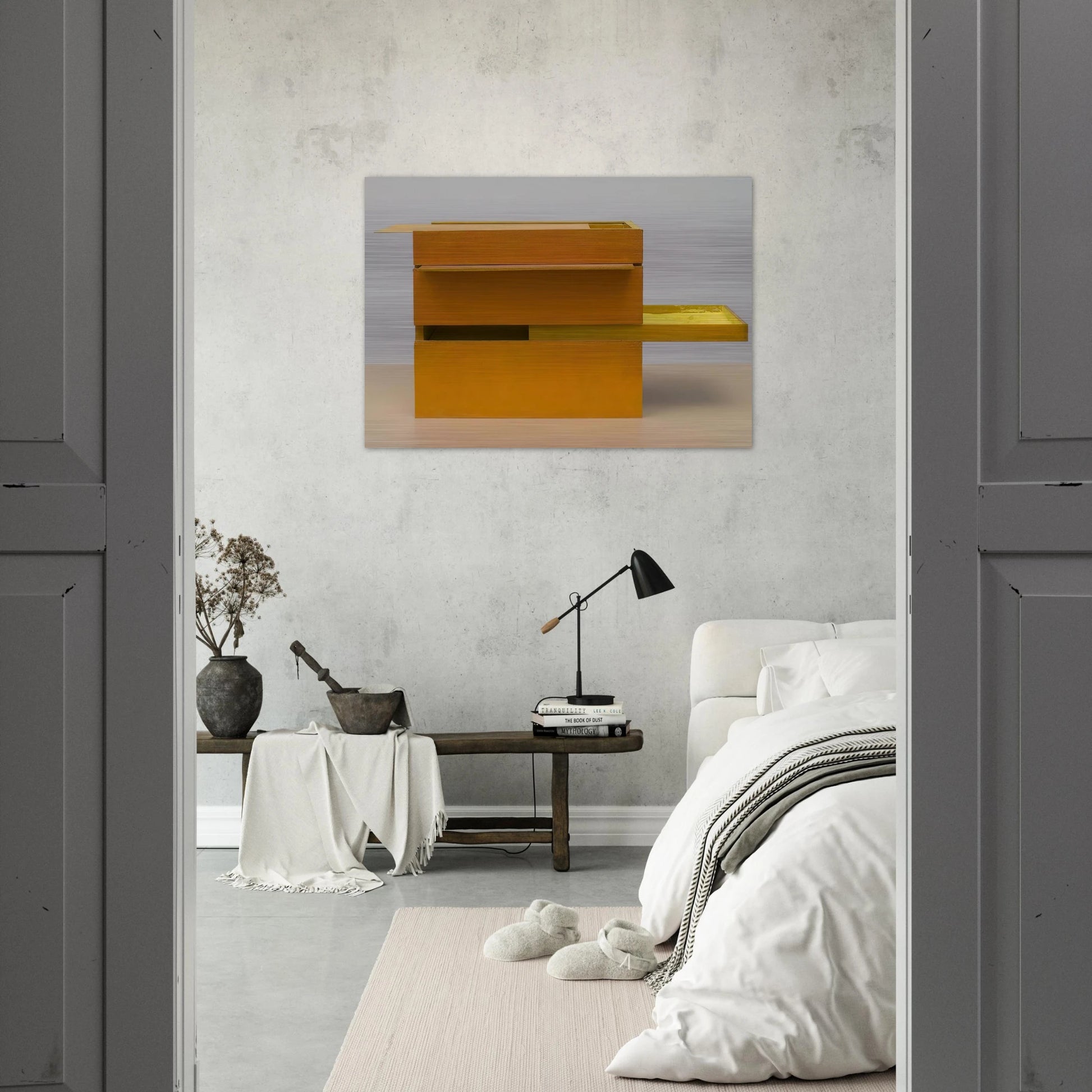 B11 Box Bólide 09 - Helio Oiticica Brushed Aluminum Print - 70x100 cm / 28x40 inches | Helio Oiticica Aluminum Print | Helio Oiticica Prints