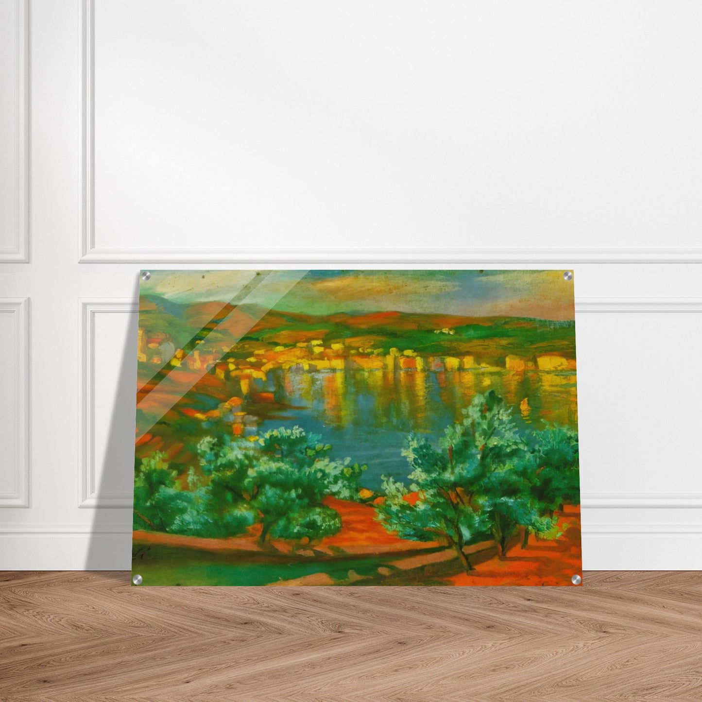FESTIVAL OF ST LUCIA AT VILLAMALLA - Salvador Dali Acrylic Print - 70x100 cm / 28x40″ inches