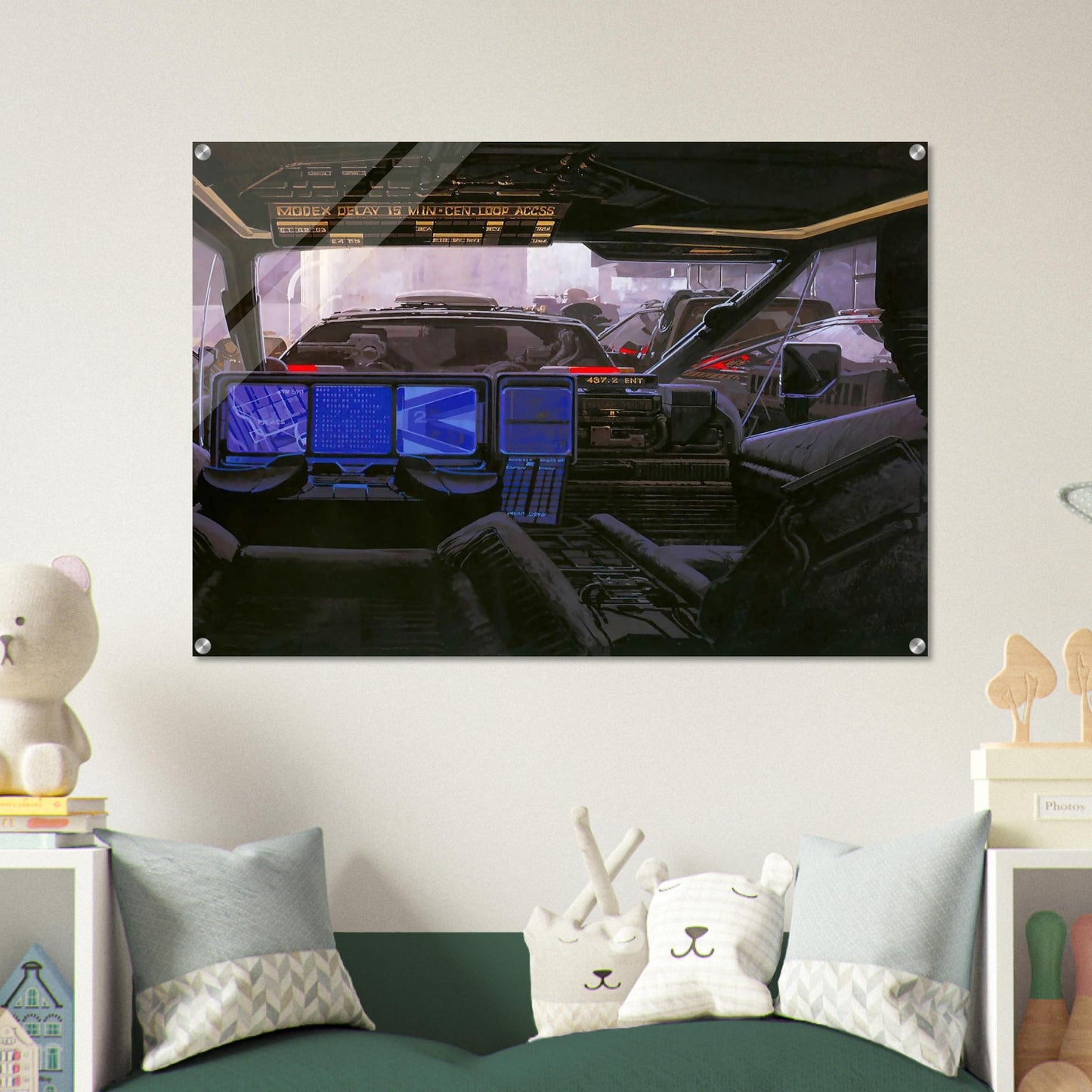 Syd Mead - Syd Mead Acrylic Print - 70x100 cm / 28x40″ inches
