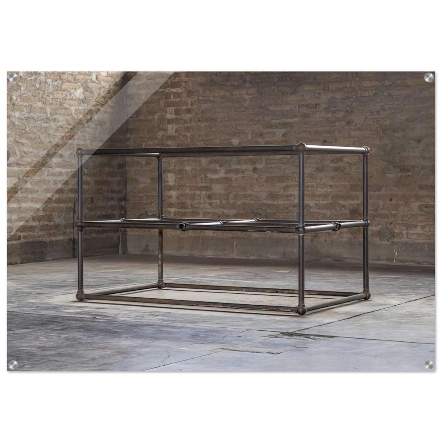 To Dave Shackman - 1964 - Donald Judd Acrylic Print - 70x100 cm / 28x40″ inches | Donald Judd Wall Art | Donald Judd Prints