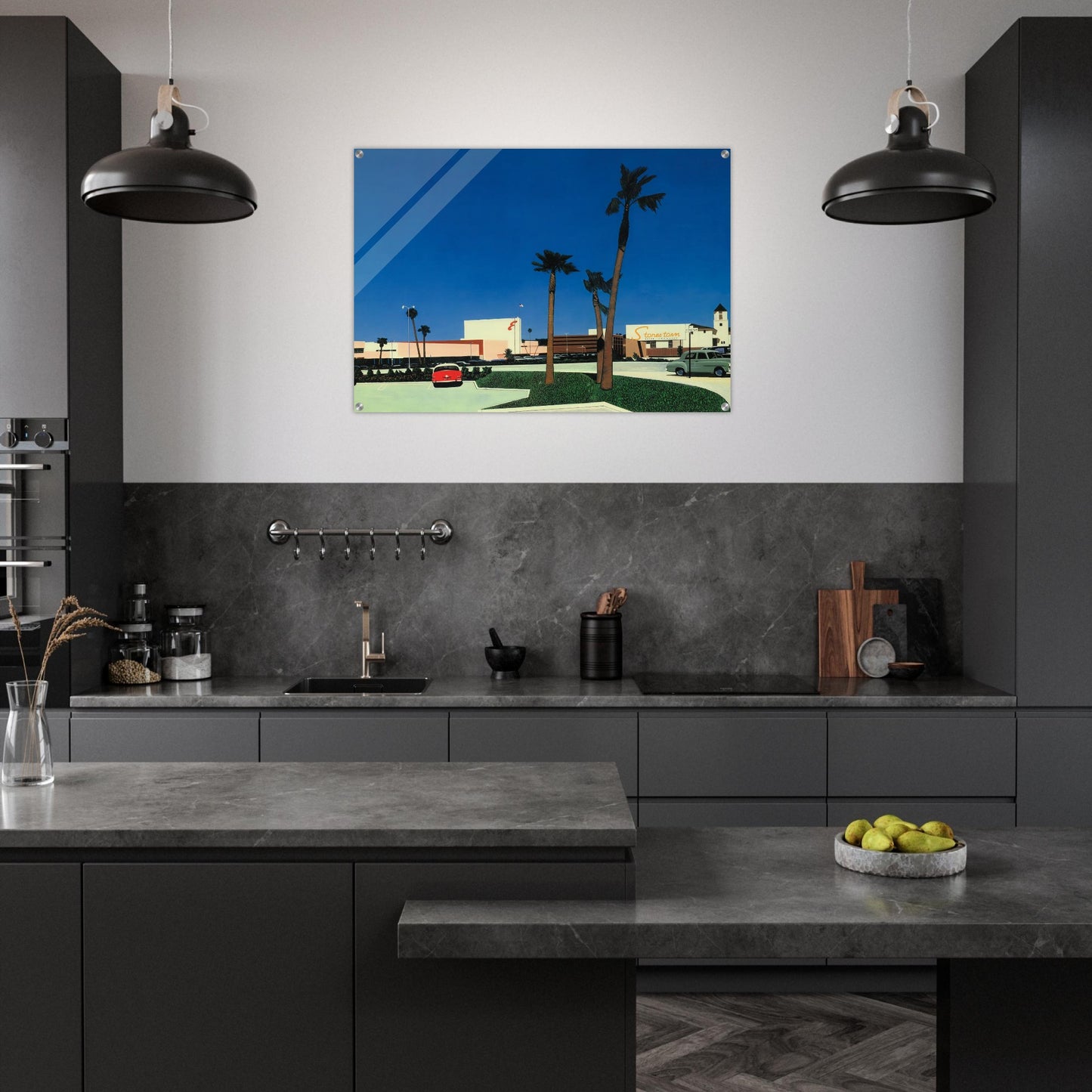 In the beginning Stonestown - Hiroshi Nagai Acrylic Print - 70x100 cm / 28x40″ inches