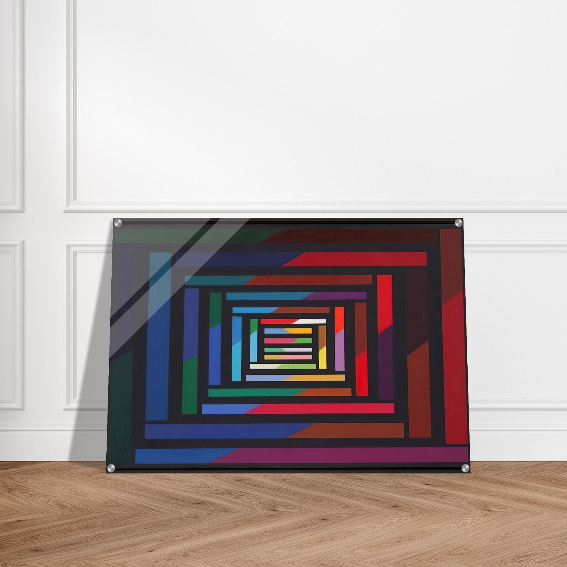 Myrina - 1995 - Piero Dorazio Acrylic Print - 70x100 cm / 28x40″ inches | Piero Dorazio Wall Art | Piero Dorazio Prints