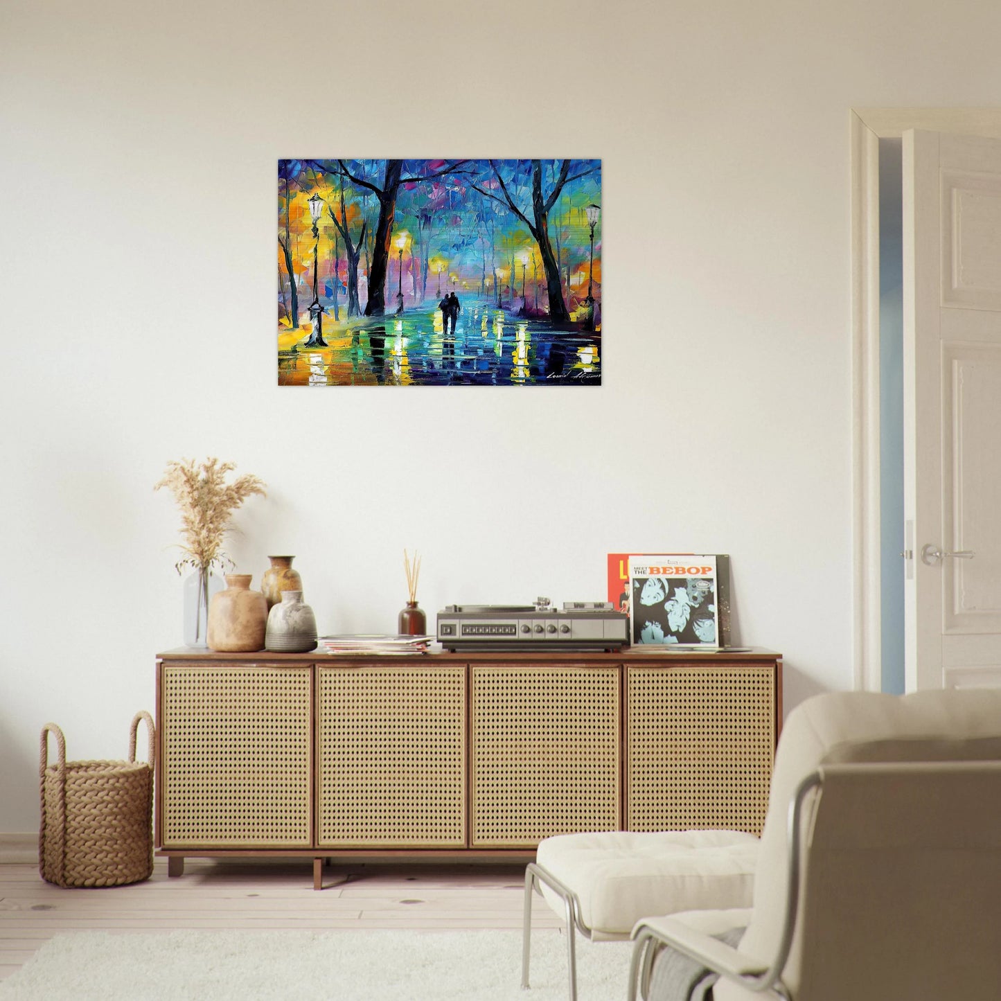 Leonid Afremov - Leonid Afremov Brushed Aluminum Print - 70x100 cm / 28x40 inches | Leonid Afremov Aluminum Print | Leonid Afremov Prints