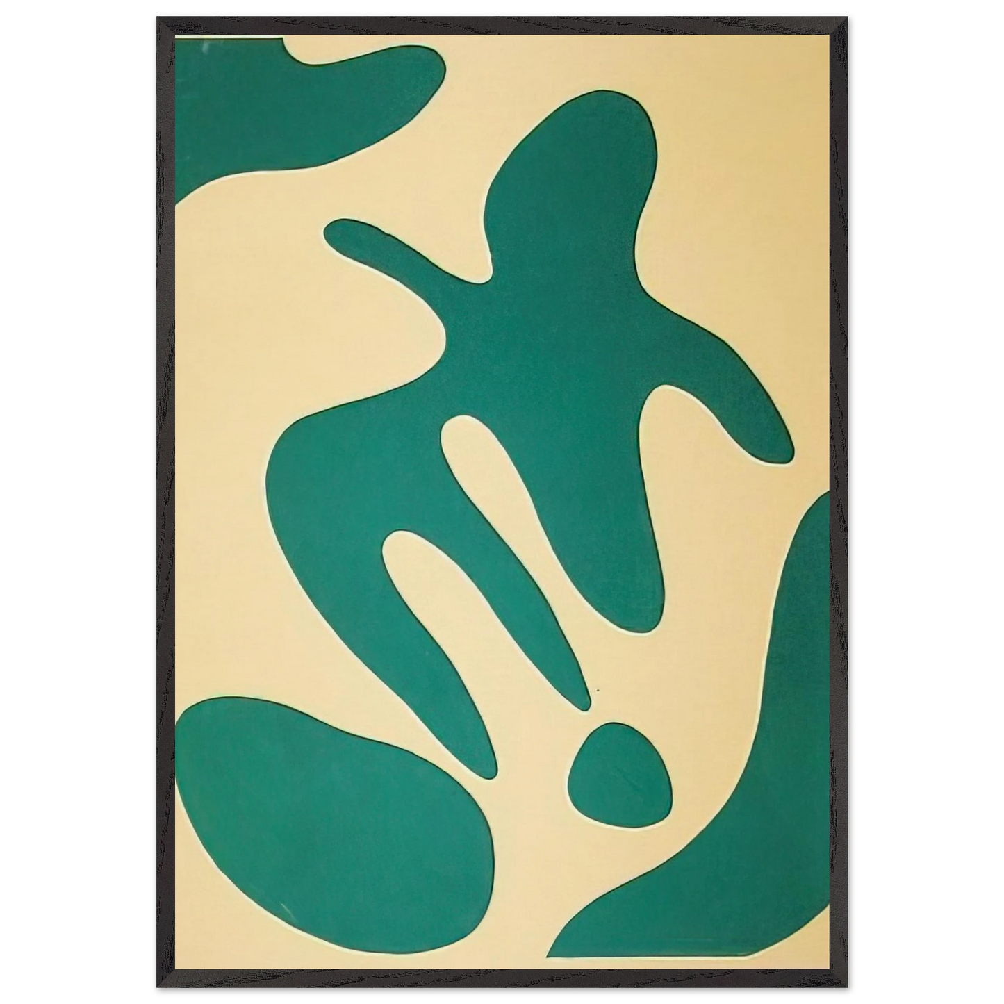 Constellations - Jean Arp 70x100 cm / 28x40 inches Framed Art Print – Black Wooden Frame