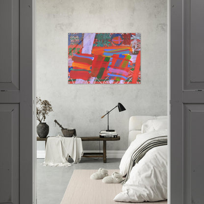 St. Germain - 1995 - Albert Irvin Acrylic Print - 70x100 cm / 28x40″ inches