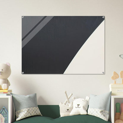 White Curve VII - Ellsworth Kelly Acrylic Print - 70x100 cm / 28x40″ inches