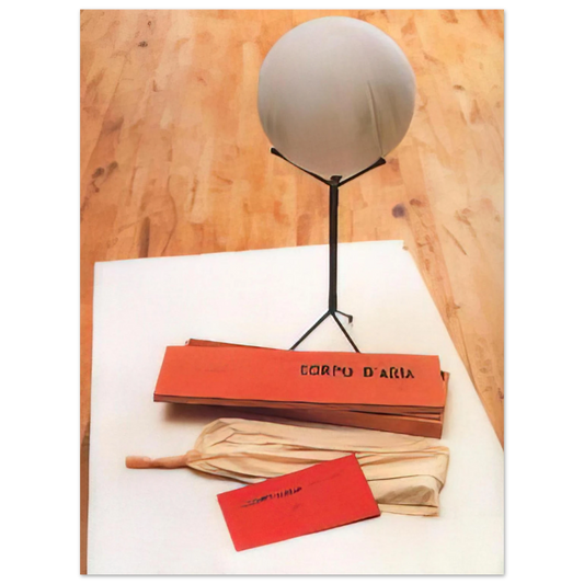 Piero Manzoni - Body of Air  75x100 cm / 30x40inches Fine Art Poster