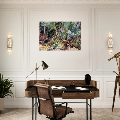 Palmettos, Florida - John Singer Sargent Brushed Aluminum Print - 70x100 cm / 28x40 inches | John Singer Sargent Aluminum Print | John Singer Sargent Prints