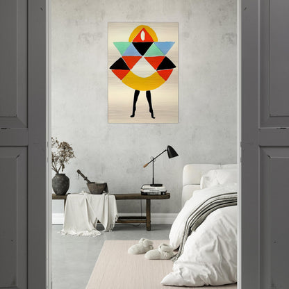 TERK - Sonia Delaunay Brushed Aluminum Print - 70x100 cm / 28x40 inches | Sonia Delaunay Aluminum Print | Sonia Delaunay Prints
