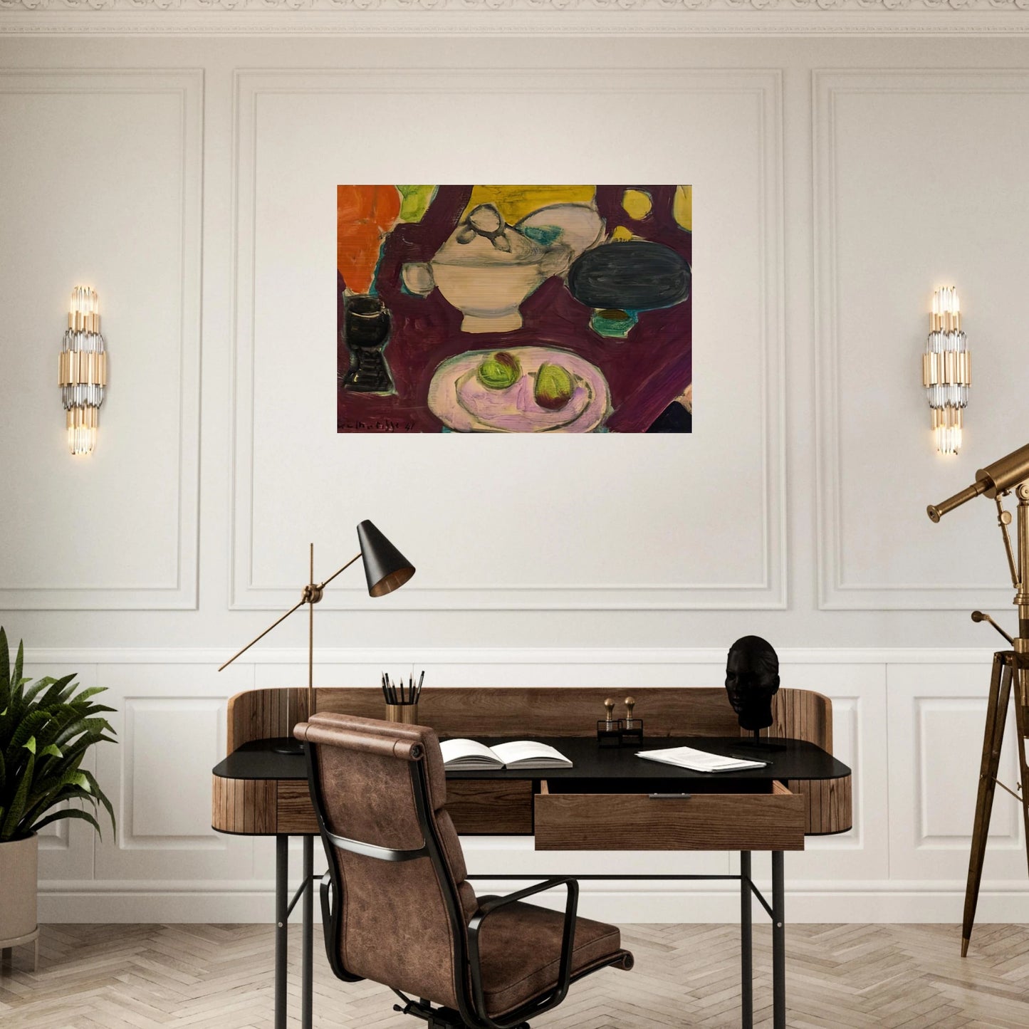 STILL LIFE 1941 - Henri Matisse Brushed Aluminum Print - 70x100 cm / 28x40 inches | Henri Matisse Aluminum Print | Henri Matisse Prints