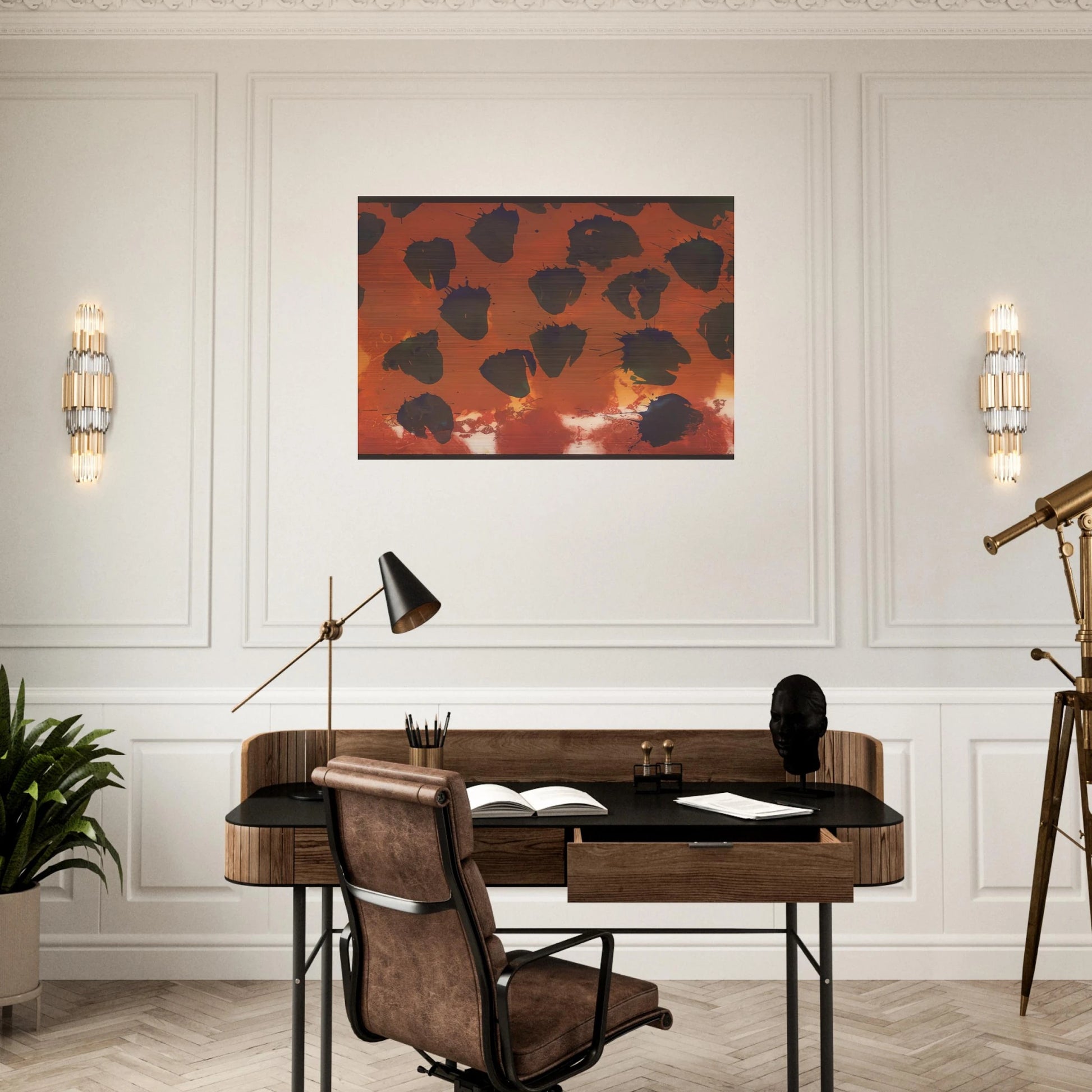 Venice, Afternoon - 1995 - Howard Hodgkin Brushed Aluminum Print - 70x100 cm / 28x40 inches | Howard Hodgkin Aluminum Print | Howard Hodgkin Prints