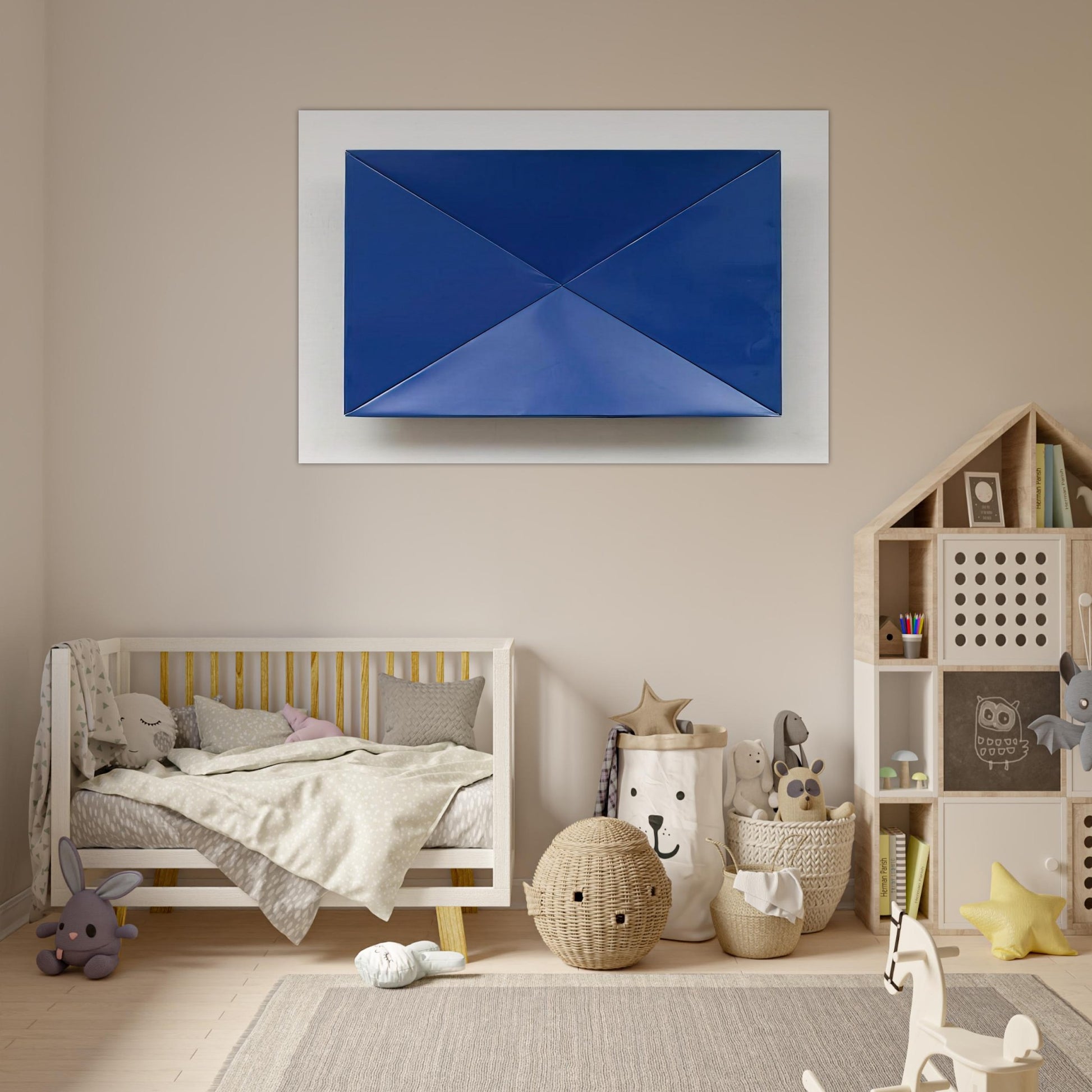 Fold - 1965 - Charlotte Posenenske Art Prints - 100x150 cm / 40x60″ inches | Charlotte Posenenske Poster | Charlotte Posenenske Prints