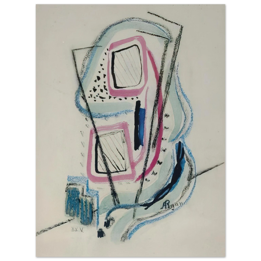 Anne Ryan - XXV - 1940  75x100 cm / 30x40inches Fine Art Poster