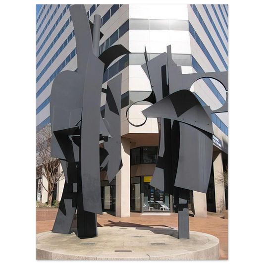 Louise Nevelson - SKY LANDSCAPE 1988  75x100 cm / 30x40inches Fine Art Poster