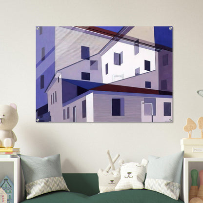 On A Shaker Theme #2 - Precisionism - Charles Sheeler Acrylic Print - 70x100 cm / 28x40″ inches