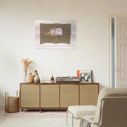 Untitled #36 - 1963 - Robert Ryman Brushed Aluminum Print - 70x100 cm / 28x40 inches | Robert Ryman Aluminum Print | Robert Ryman Prints