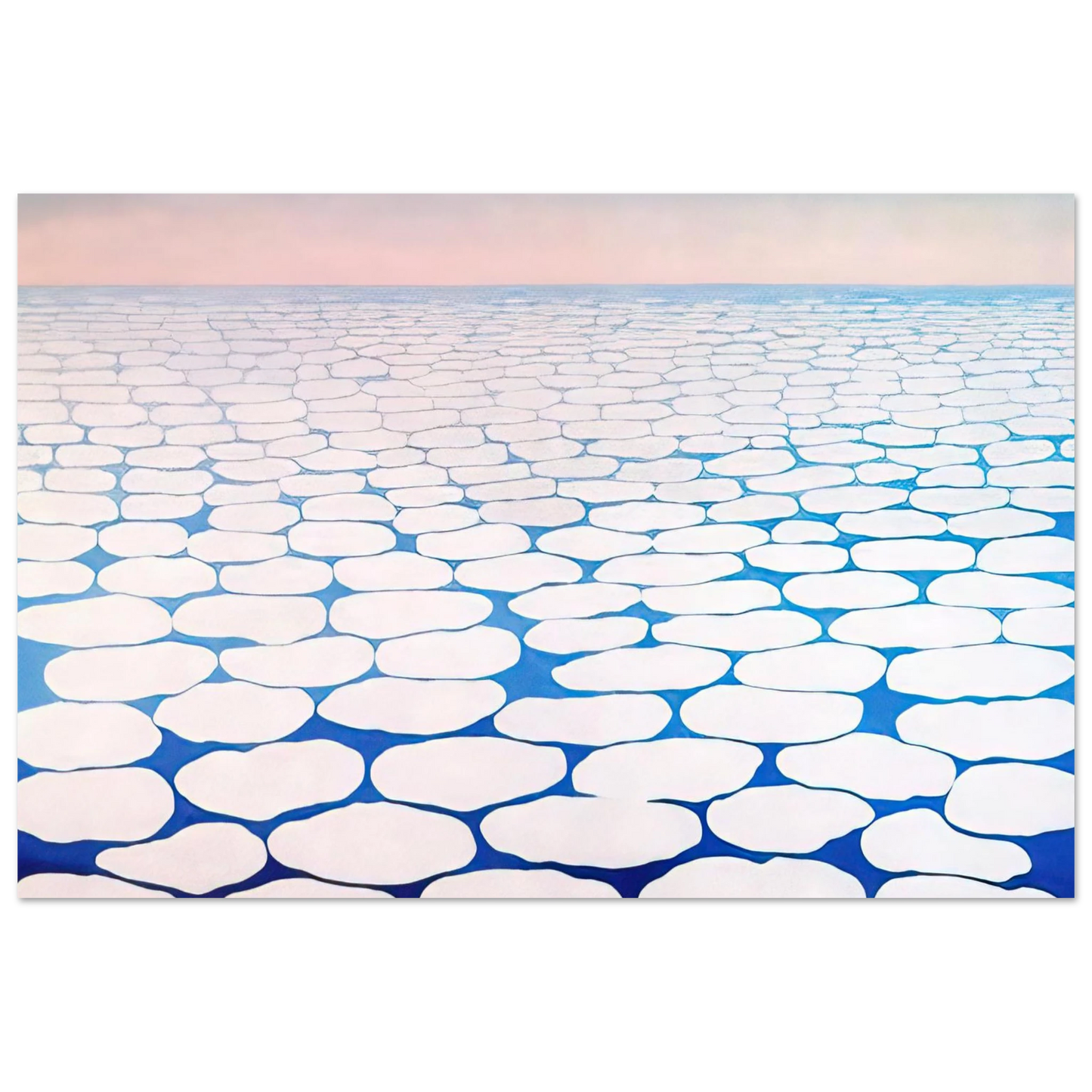 Georgia O'Keeffe - Sky above clouds III Fine Art Poster