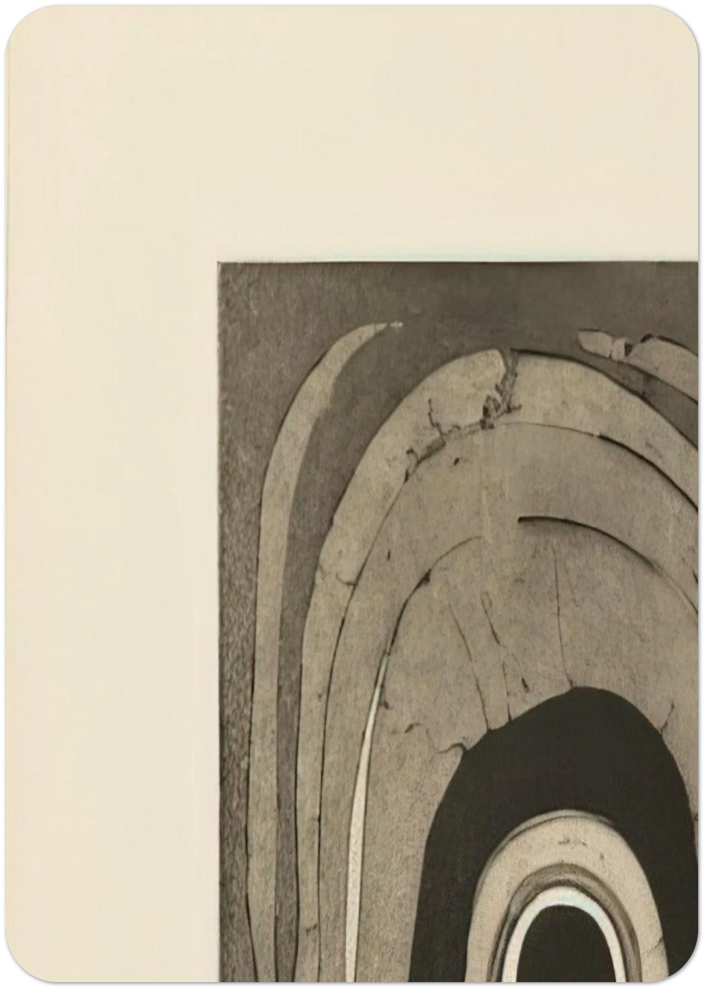 ETCHING ONE 1967 By Lee Bontecou Pack of 10 Post Cards | Lee Bontecou Post Cards | A6 (10.5 x 14.8 cm) - 4.1 x 5.8 inches