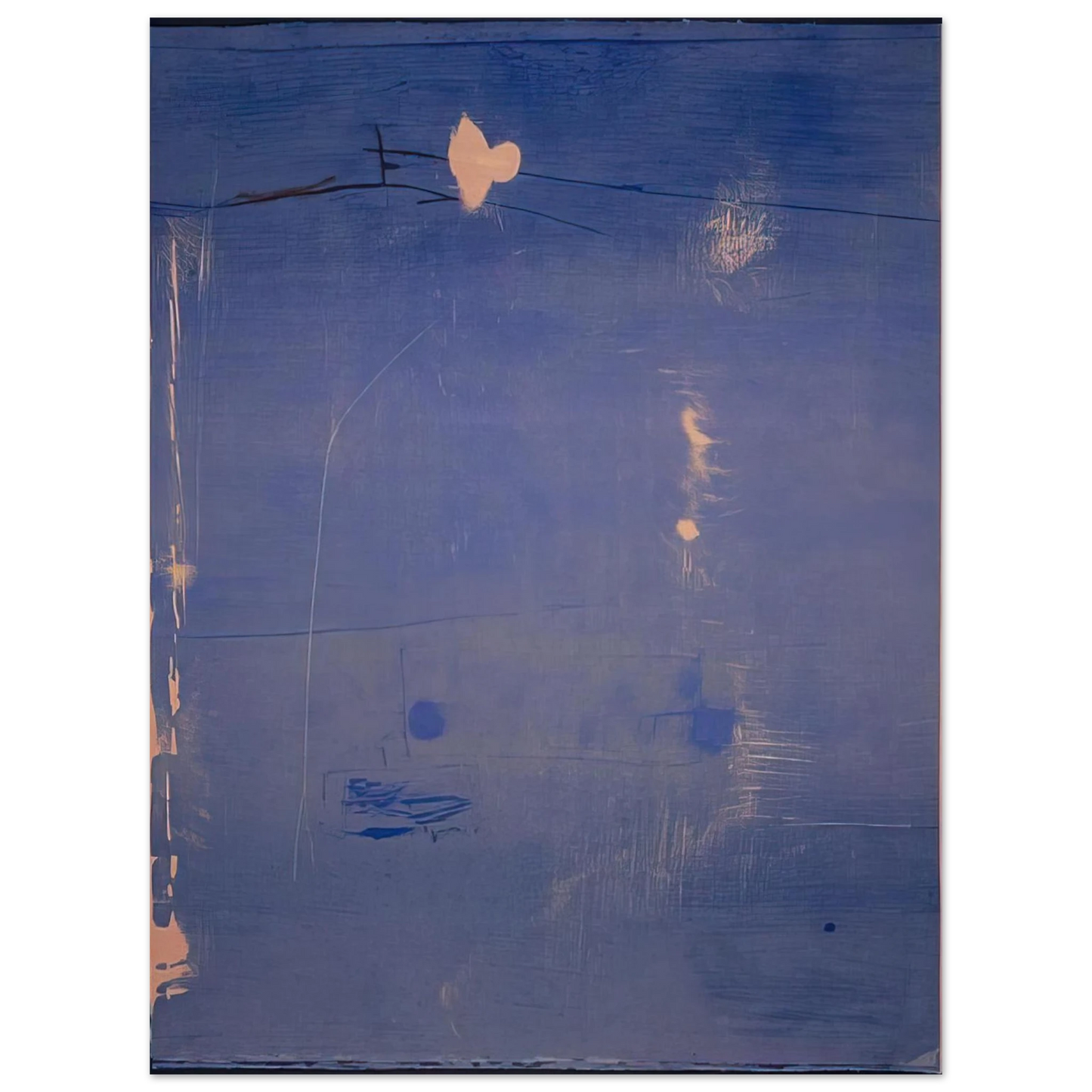 Helen Frankenthaler - Cameo - 1980 Wall art - 45x60 cm / 18x24 inches - Fine Art Poster-canvas - -