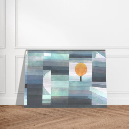 THE MESSENGER OF AUTUMN 1922 - Paul Klee Brushed Aluminum Print - 70x100 cm / 28x40 inches | Paul Klee Aluminum Print | Paul Klee Prints